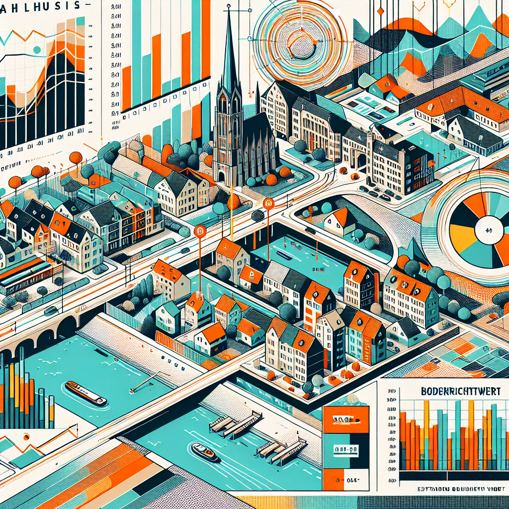 Bodenrichtwert-Entwicklung in Bochum Dahlhausen.